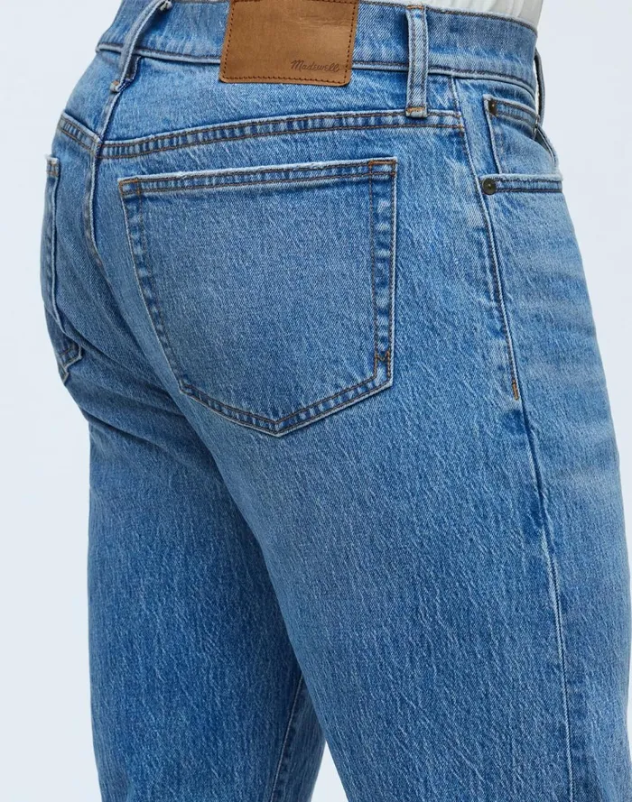 Men Jeans Madewell The Athletic 1991 StraightLeg Jean Mainshore Wash