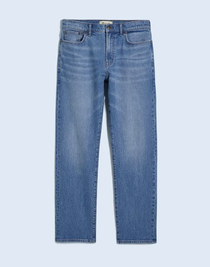Men Jeans Madewell The Athletic 1991 StraightLeg Jean Mainshore Wash