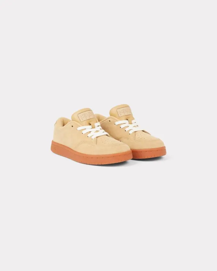 Men KENZODome Trainers For Men Dark Camel Kenzo Sneakers