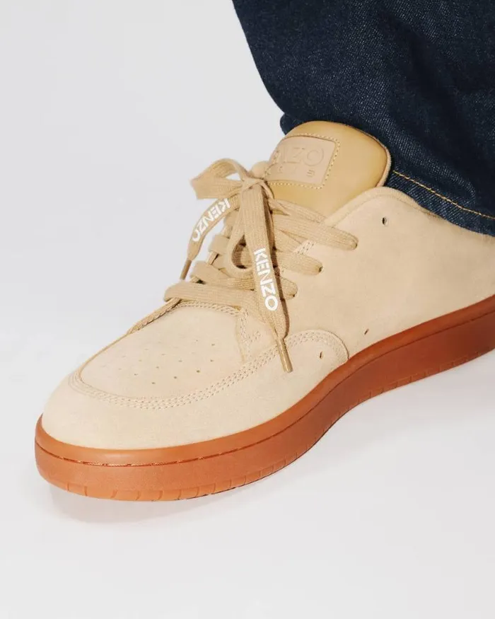 Men KENZODome Trainers For Men Dark Camel Kenzo Sneakers