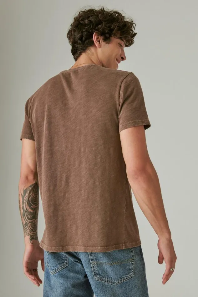 Men Lucky Brand Graphic Tees Woodstock Carafe