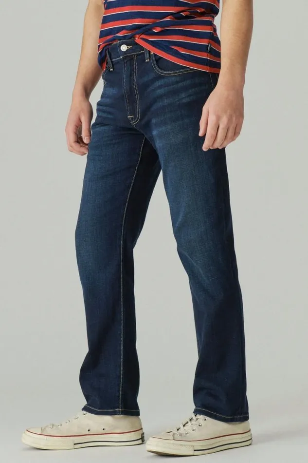 Men Lucky Brand Jeans 223 Straight Coolmax Stretch Jean Falcon