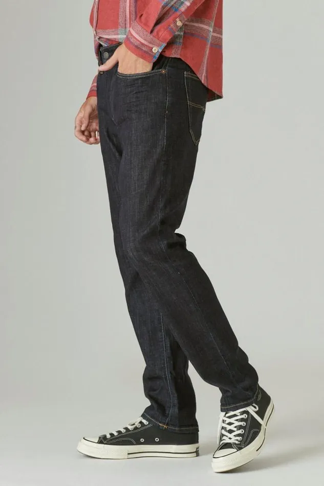 Men Lucky Brand Jeans 410 Athletic Straight Coolmax Stretch Jean Hula