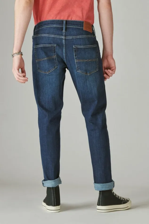 Men Lucky Brand Jeans 412 Athletic Slim Coolmax Jean Seneca
