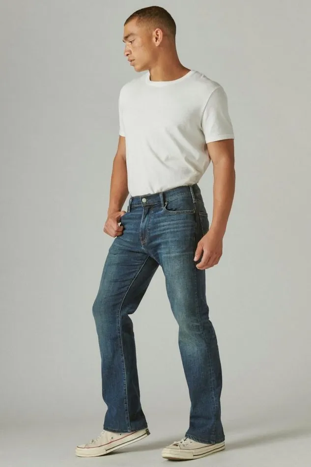 Men Lucky Brand Jeans Easy Rider Bootcut Coolmax Stretch Jean Brigden