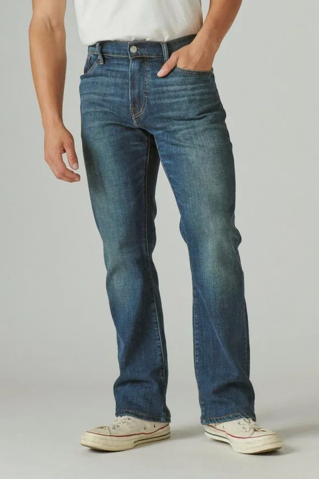 Men Lucky Brand Jeans Easy Rider Bootcut Coolmax Stretch Jean Brigden