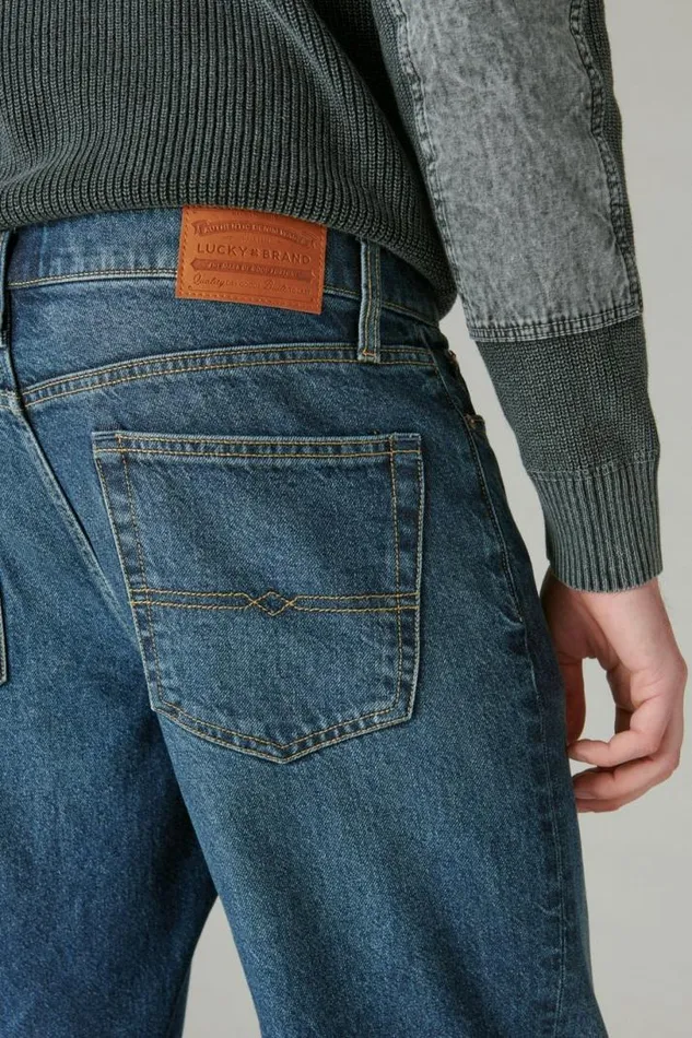 Men Lucky Brand Jeans Knd 363 Straight Jean High View
