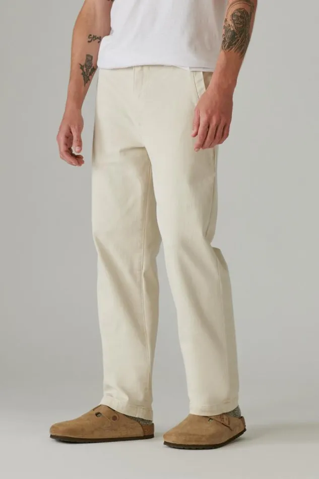 Men Lucky Brand Pants Classic Chino Pant Winter White