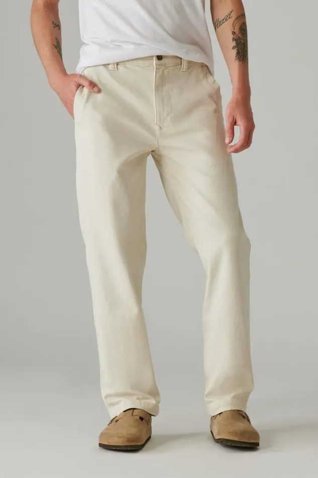 Men Lucky Brand Pants Classic Chino Pant Winter White