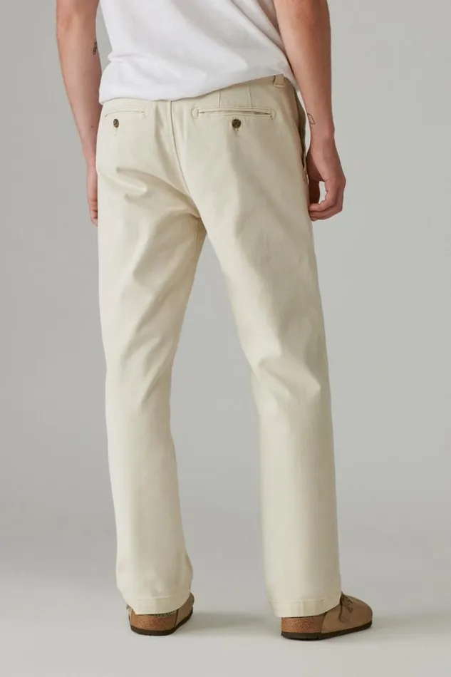 Men Lucky Brand Pants Classic Chino Pant Winter White
