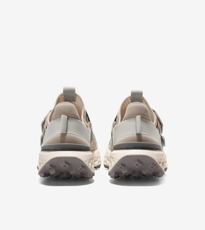 Men Men039s 5ZERGRAND Monk Strap Running Shoe Gray Cole Haan Sneakers