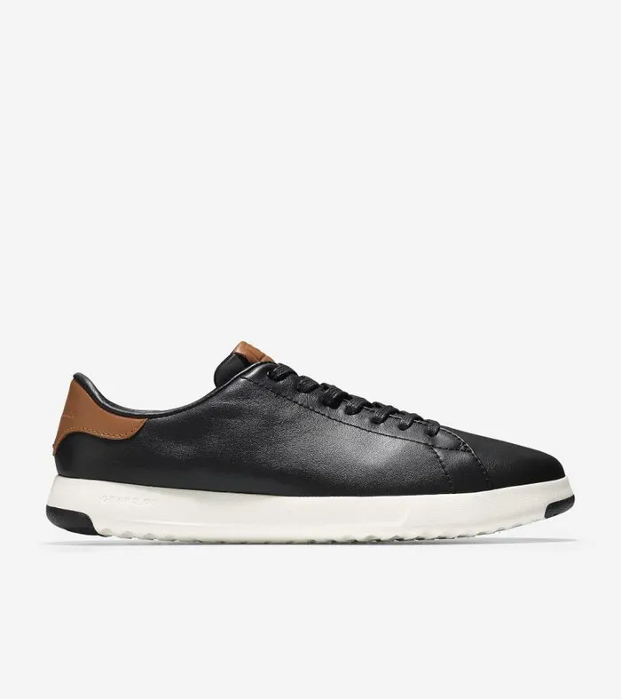 Men Men039s GrandPr Tennis Sneaker Black Cole Haan Sneakers