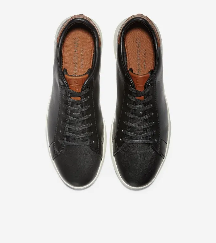 Men Men039s GrandPr Tennis Sneaker Black Cole Haan Sneakers