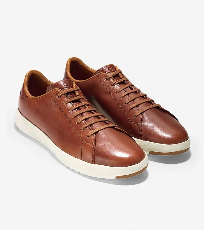 Men Men039s GrandPr Tennis Sneaker Brown Cole Haan Sneakers