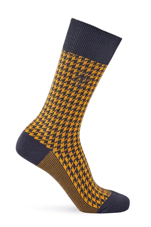 Men Men039s Sock Gift Box Chocolate Houndstooth Holland Cooper Socks Men Men039s Sock Gift Box Chocolate Houndstooth Holland Cooper Socks