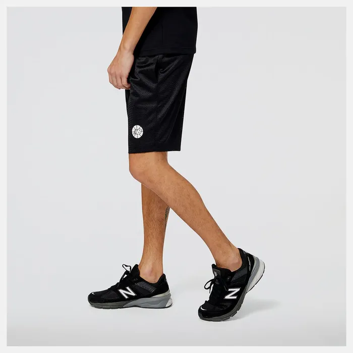 Men NB Hoops Fundamentals Short Black New Balance Shorts