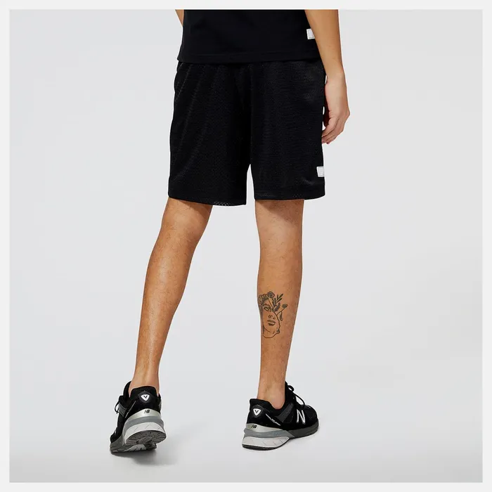Men NB Hoops Fundamentals Short Black New Balance Shorts