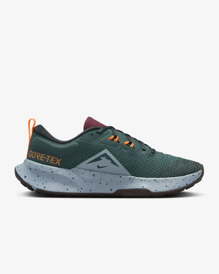 Men Nike All Shoes Juniper Trail 2 GORETEX Deep Junglenight Maroonsafety Orangekhaki