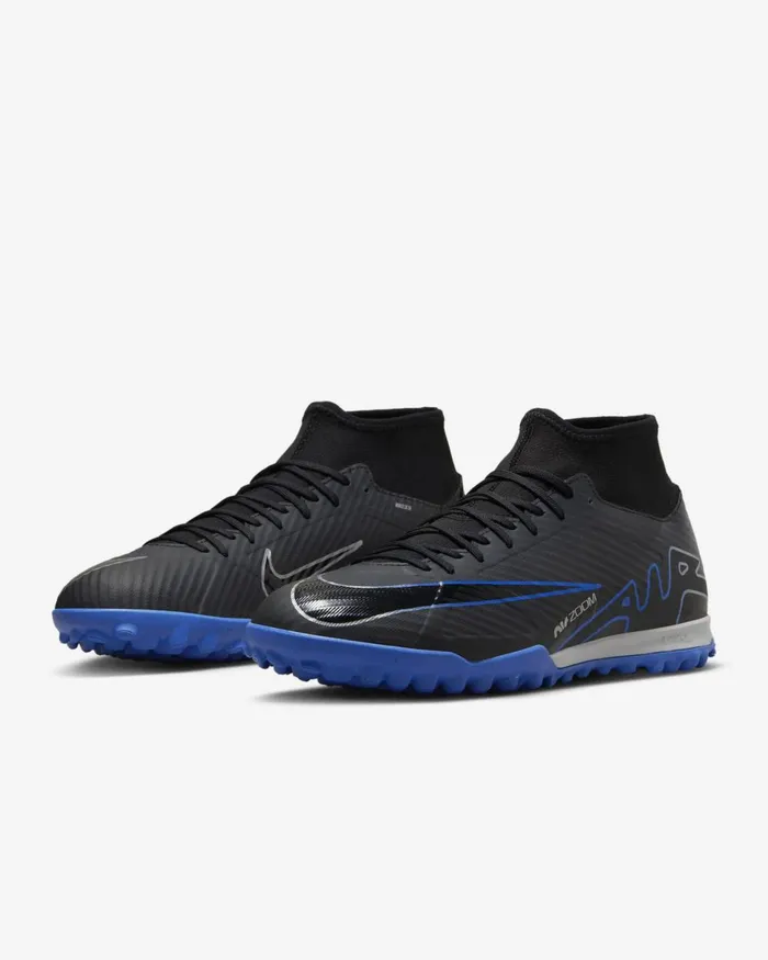 Men Nike All Shoes Mercurial Superfly 9 Academy Blackhyper Royalchrome