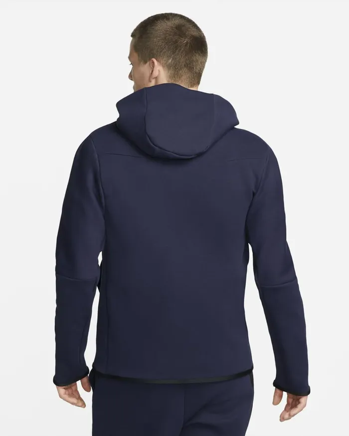 Men Nike Hoodies And Sweatshirts Paris SaintGermain Tech Fleece Windrunner Blackened Bluegold Suede