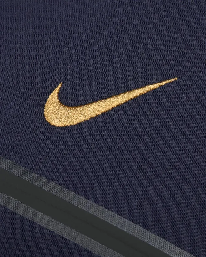 Men Nike Hoodies And Sweatshirts Paris SaintGermain Tech Fleece Windrunner Blackened Bluegold Suede