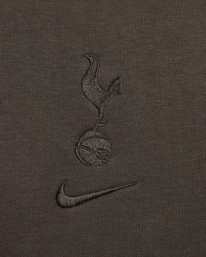 Men Nike Hoodies And Sweatshirts Tottenham Hotspur Club Third Dark Chocolatedark Chocolate