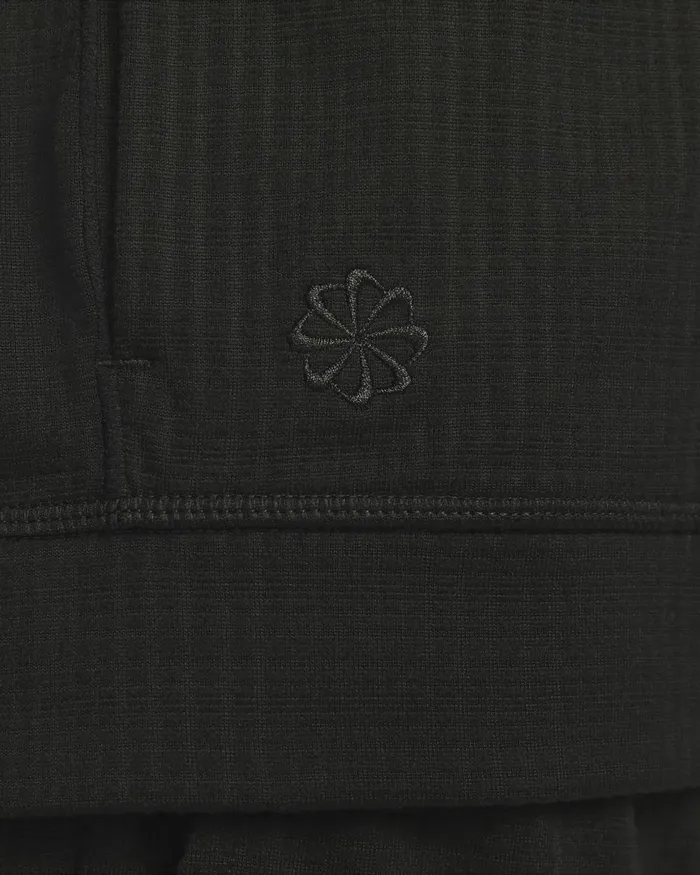 Men Nike Hoodies And Sweatshirts Yoga DriFIT Blackblack