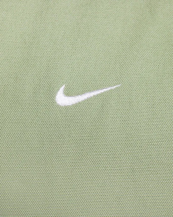 Men Nike Jackets Life Oil Greengold Suedewhite
