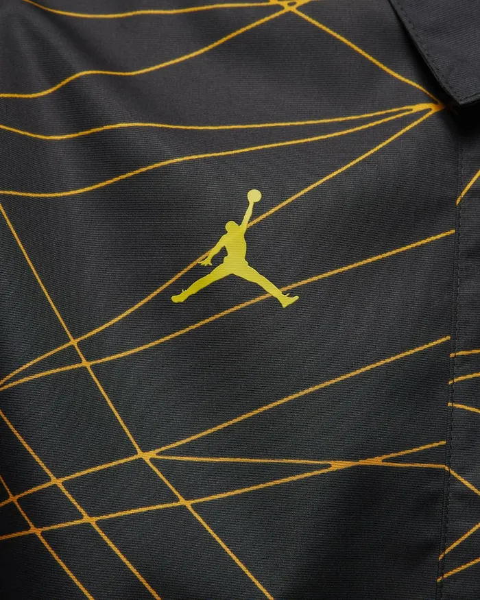 Men Nike Jackets Paris SaintGermain Blacktour Yellow