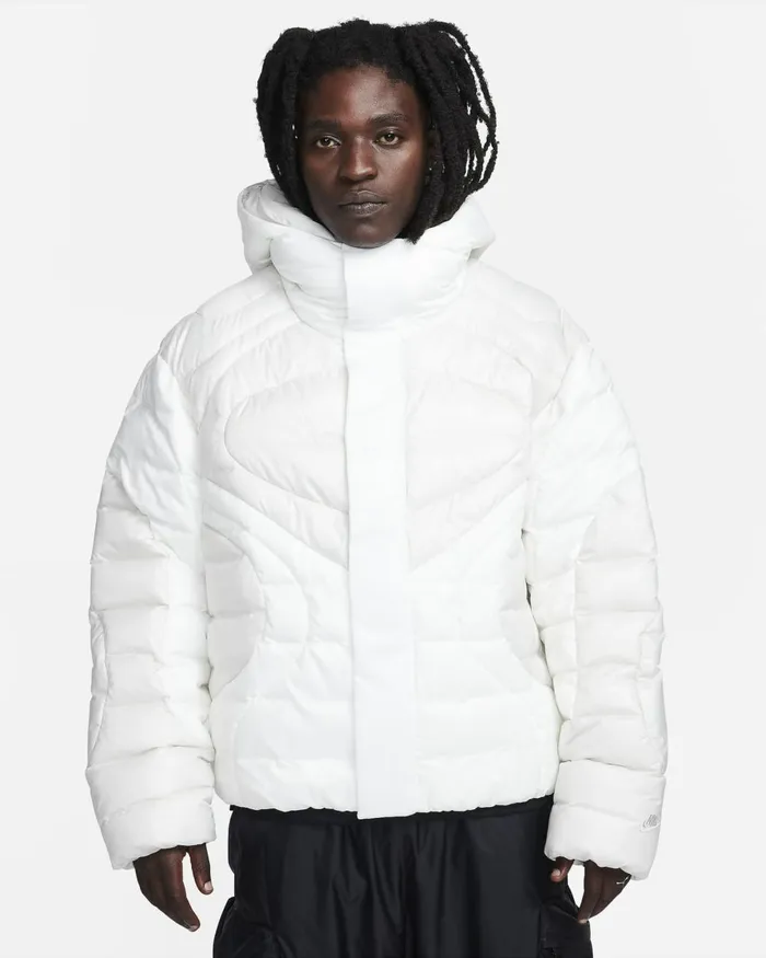 Men Nike Jackets Sportswear Tech Pack Saillight Bone