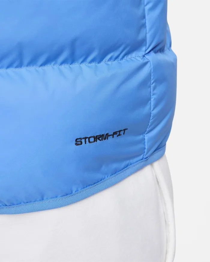 Men Nike Jackets StormFIT Windrunner Whitephoto Blueblack