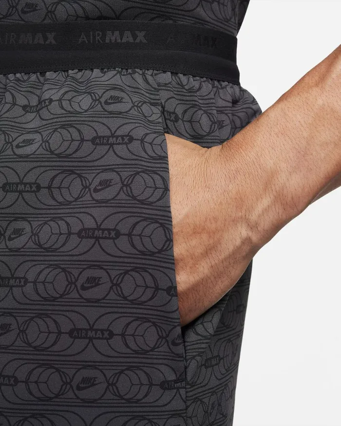 Men Nike Shorts Air Max Blackblackwhite