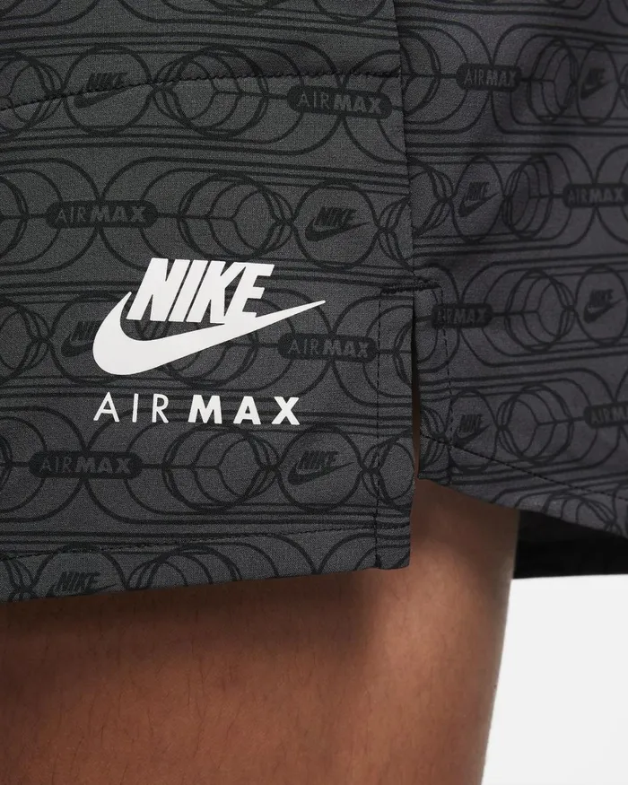 Men Nike Shorts Air Max Blackblackwhite