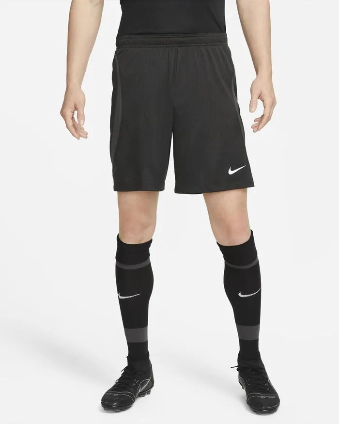 Men Nike Shorts DriFIT Strike Blackanthraciteanthracitewhite