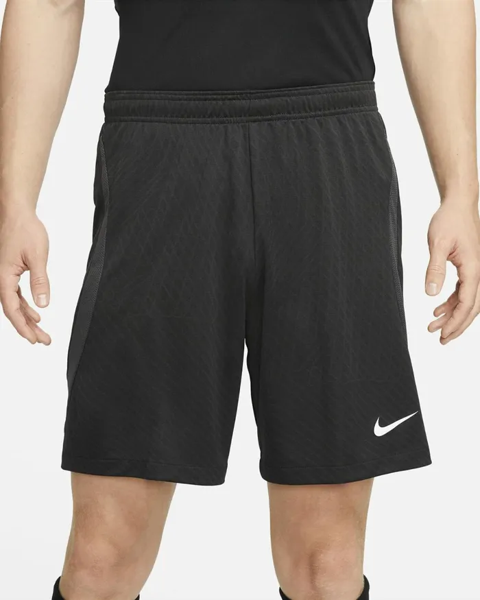 Men Nike Shorts DriFIT Strike Blackanthraciteanthracitewhite