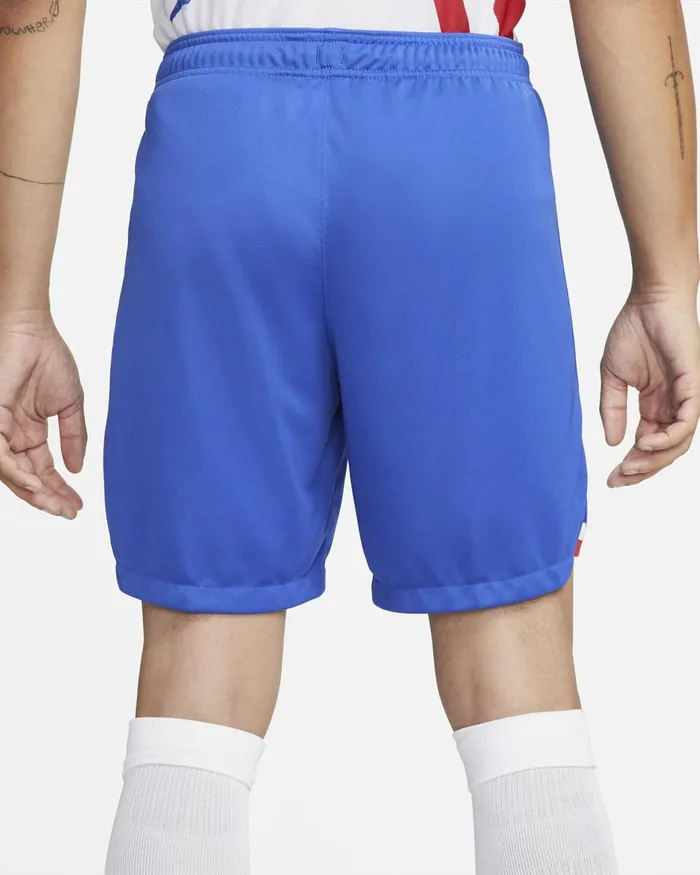 Men Nike Shorts FFF 202223 Stadium Away Game Royalgame Royalwhite