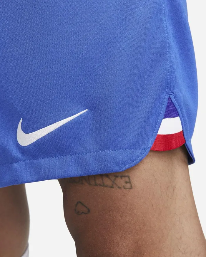 Men Nike Shorts FFF 202223 Stadium Away Game Royalgame Royalwhite