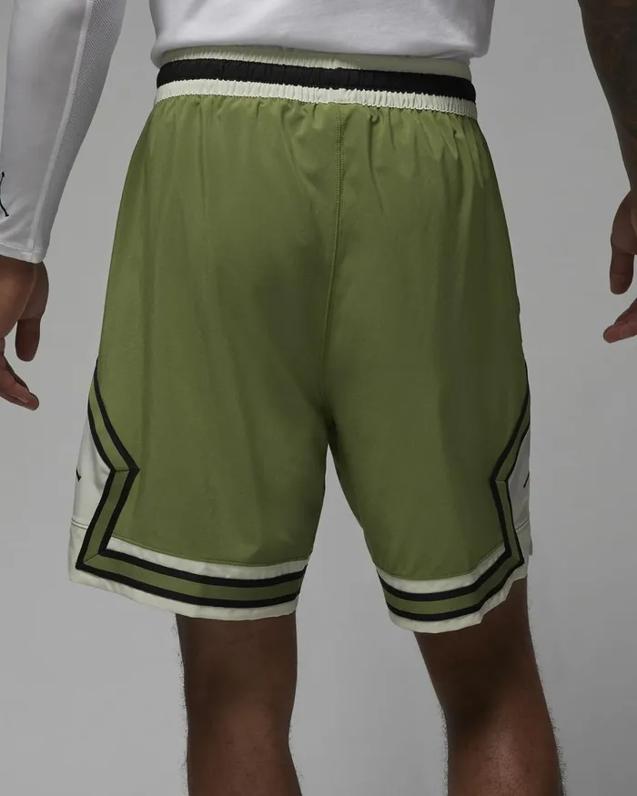 Men Nike Shorts Jordan DriFIT Sport Sky J Light Olivesea Glassblackblack