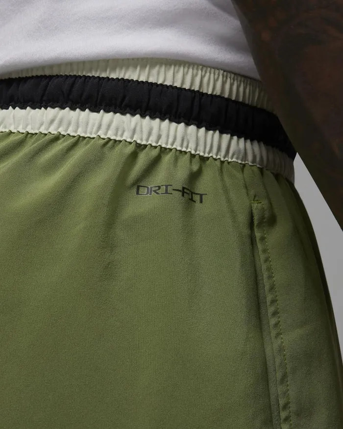 Men Nike Shorts Jordan DriFIT Sport Sky J Light Olivesea Glassblackblack