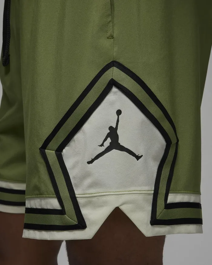 Men Nike Shorts Jordan DriFIT Sport Sky J Light Olivesea Glassblackblack