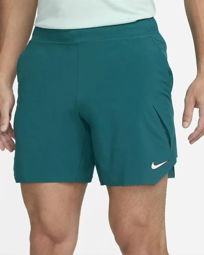 Men Nike Shorts NikeCourt DriFIT Slam Geode Tealteal Nebulawhite