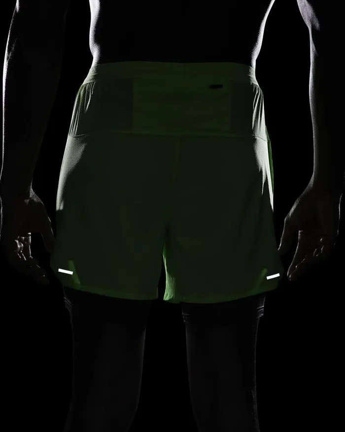 Men Nike Shorts Stride Lime Blastmedium Ashmedium Ash