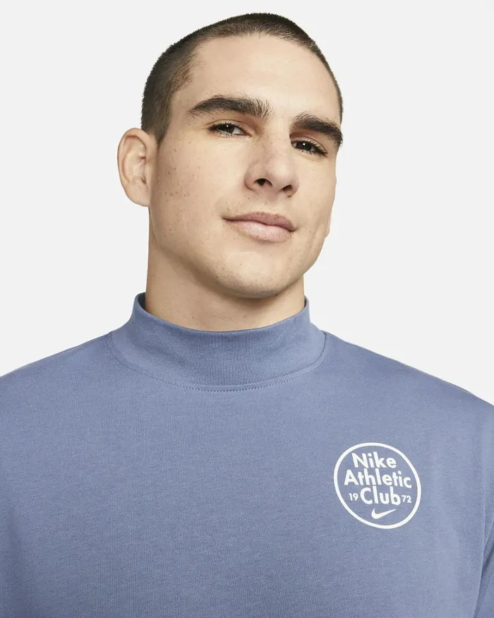 Men Nike Tops And TShirts Sportswear Diffused Blue
