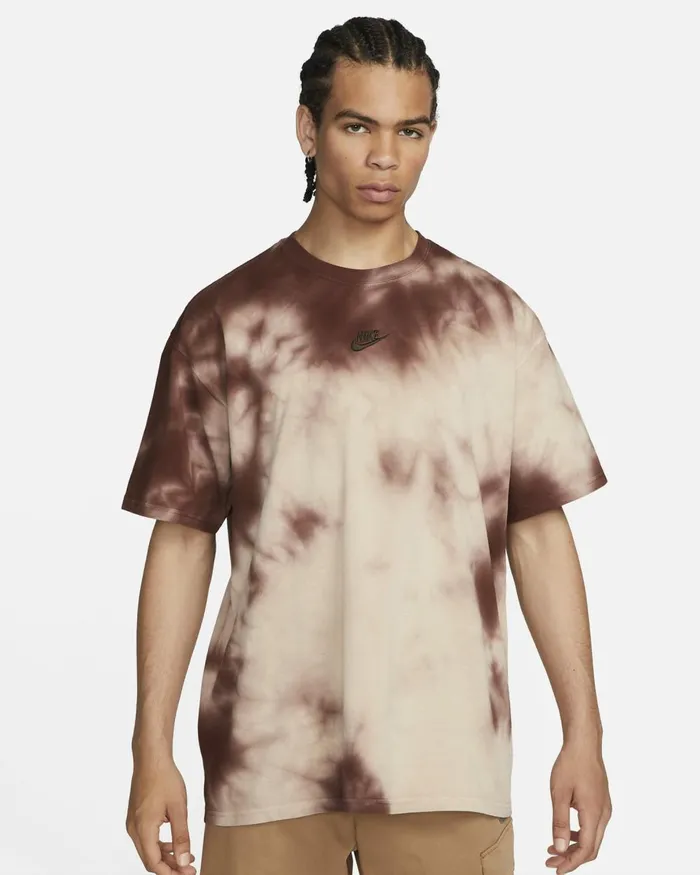Men Nike Tops And TShirts Sportswear Premium Essentials Coconut Milkkhaki