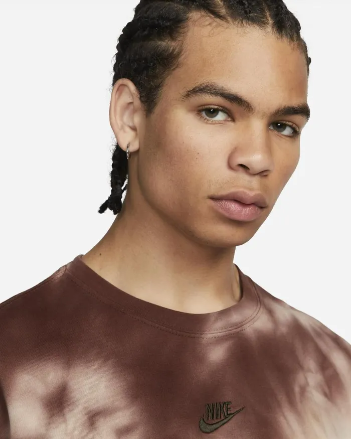 Men Nike Tops And TShirts Sportswear Premium Essentials Coconut Milkkhaki