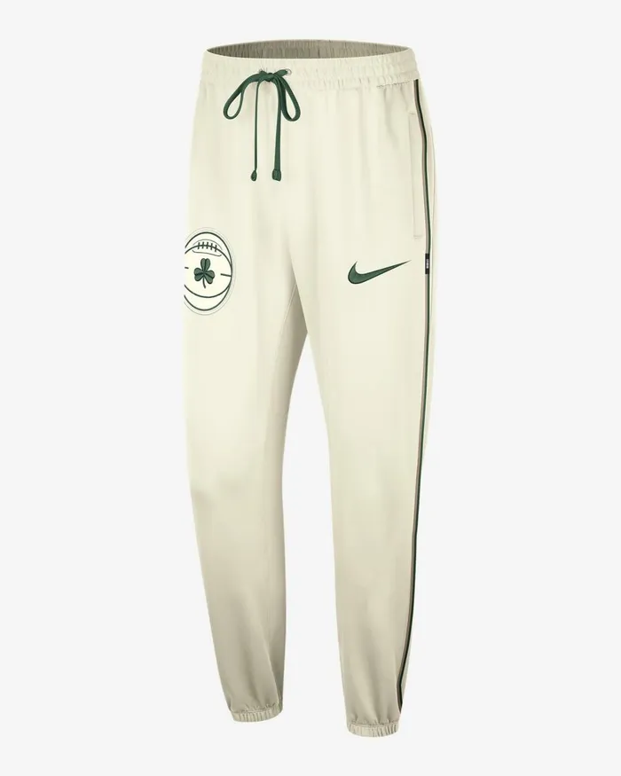 Men Nike Trousers And Tights Boston Celtics Showtime City Edition Sail
