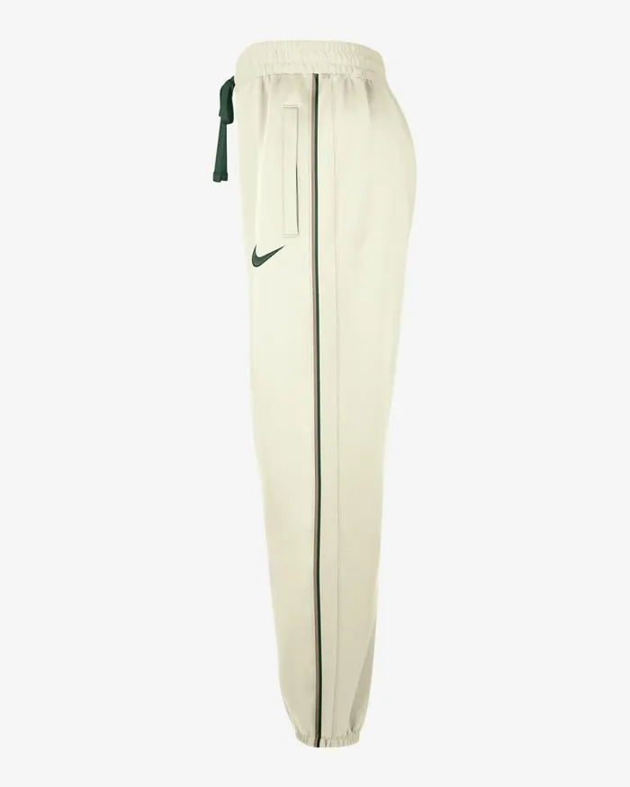 Men Nike Trousers And Tights Boston Celtics Showtime City Edition Sail
