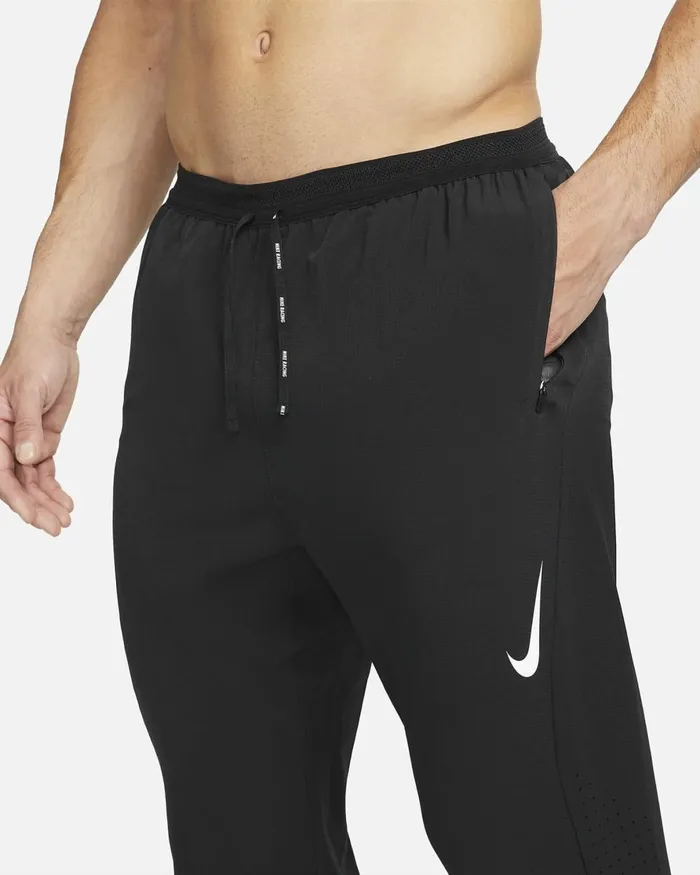 Men Nike Trousers And Tights DriFIT ADV AeroSwift Blackwhite
