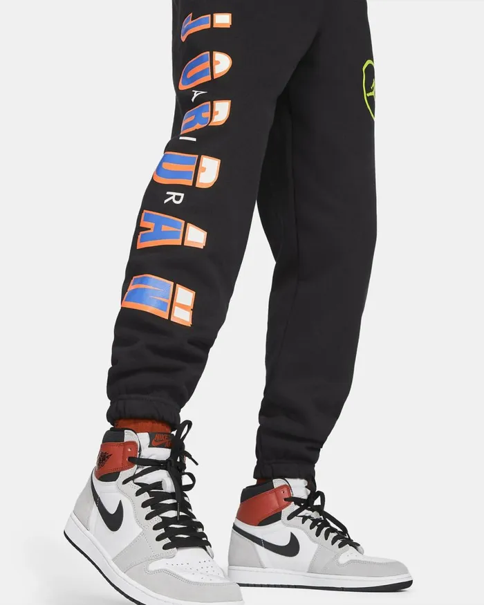 Men Nike Trousers And Tights Jordan Sport DNA Blackcyber