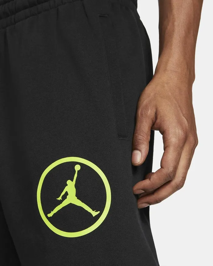 Men Nike Trousers And Tights Jordan Sport DNA Blackcyber
